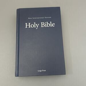 NIV Holy Bible Large Print by Zondervan Hardcover 2011